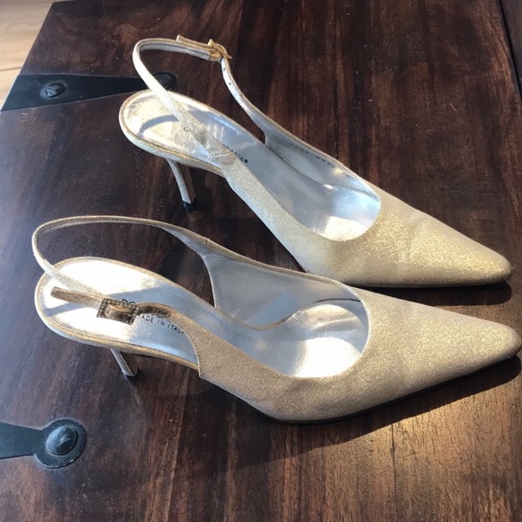 Dolce & Gabbana Shoes - Dolce & Gabbana Sparkle slingback stilettos